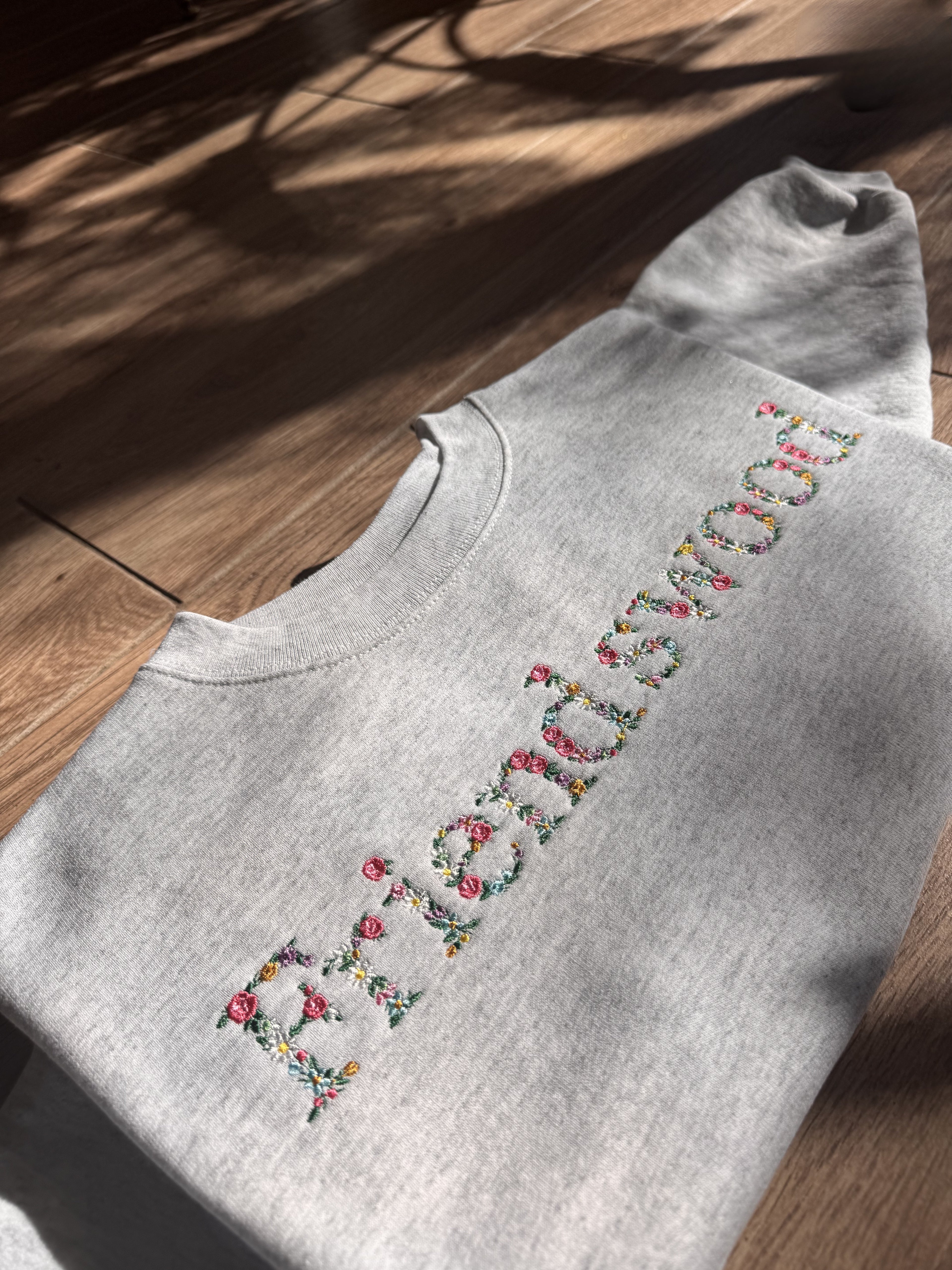 Floral Friendswood Sweatshirt