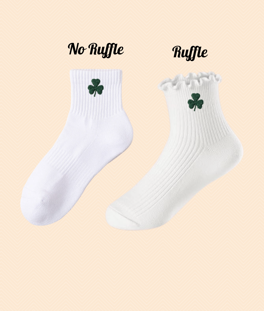 St. Patrick's Day Socks - Infant, Toddler, Youth, & Adult Sizes
